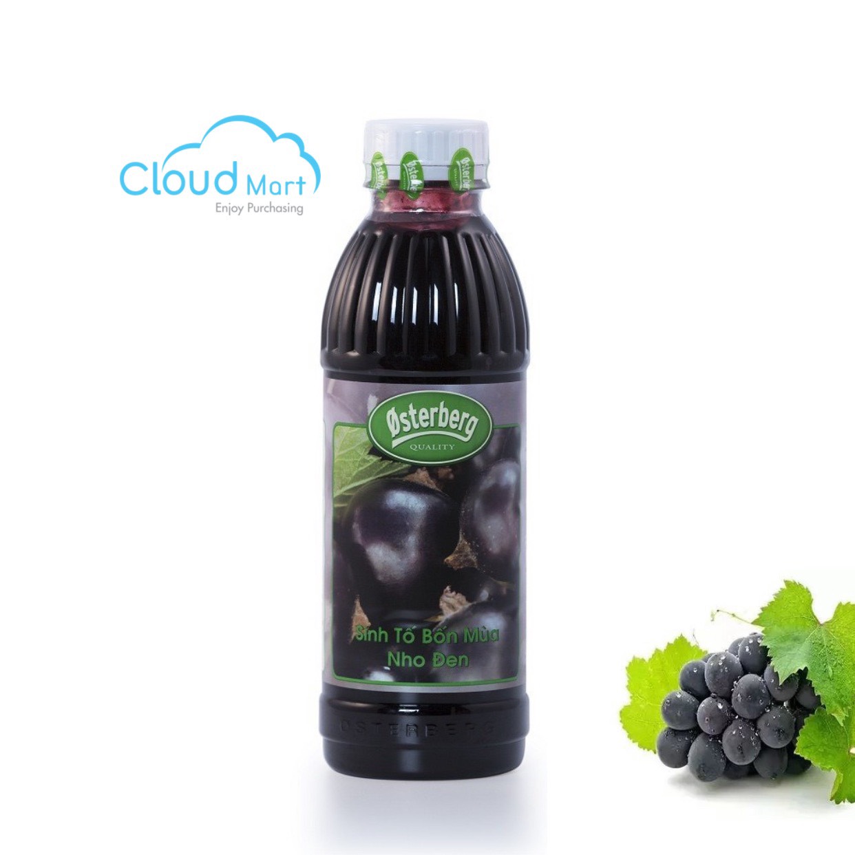 Sinh tố Osterberg Nho Đen 1L