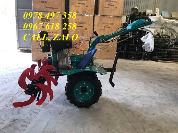 Máy Cày Máy Xới Đất Mini Máy Xới Đất Chạy Xăng Turbo 170f