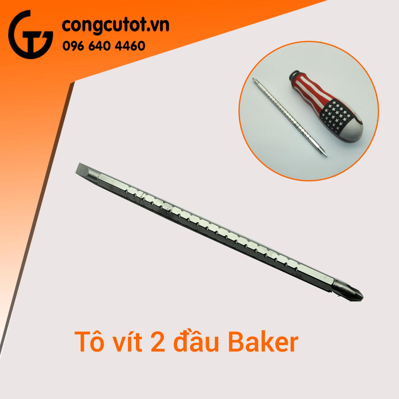Tô vít 2 đầu cờ Mỹ