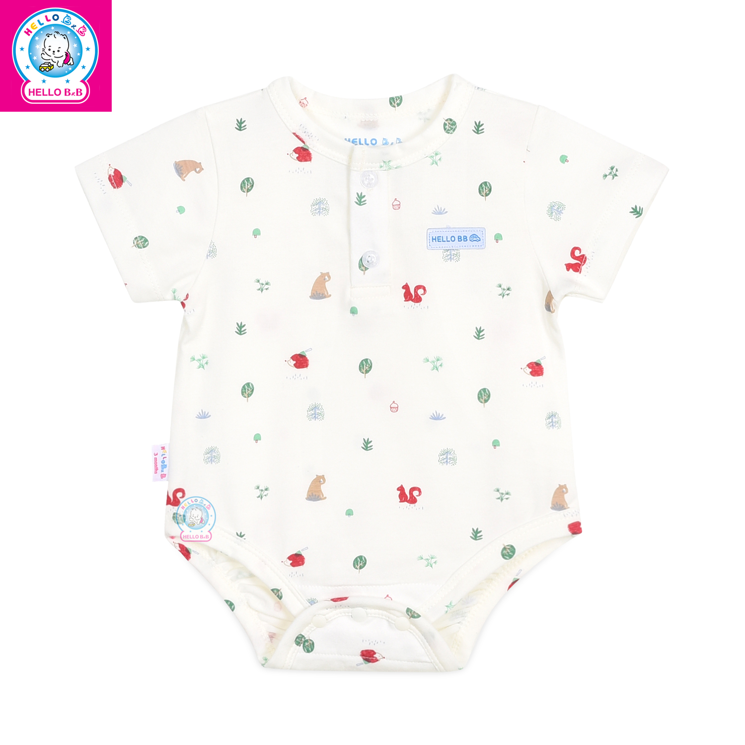 Body in họa tiết cổ trụ 1402 - HELLO BnB