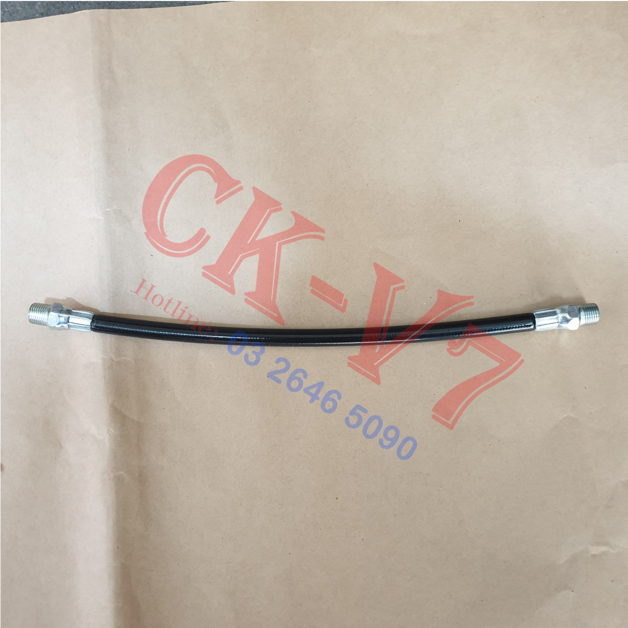 Ống dây dẫn bơm mỡ bò mềm áp lực cao M8x250