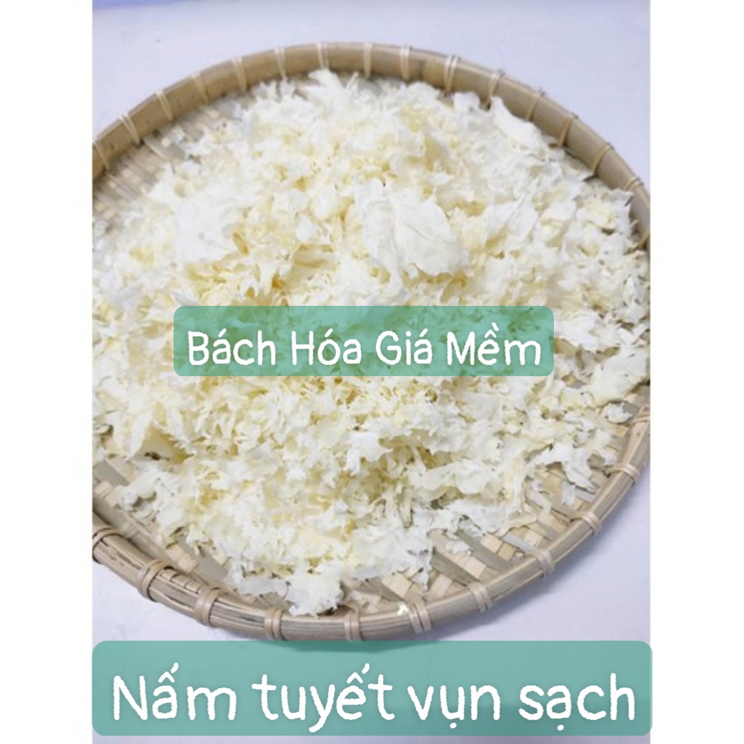 Nấm tuyết VỤN trắng 500gr date 2025