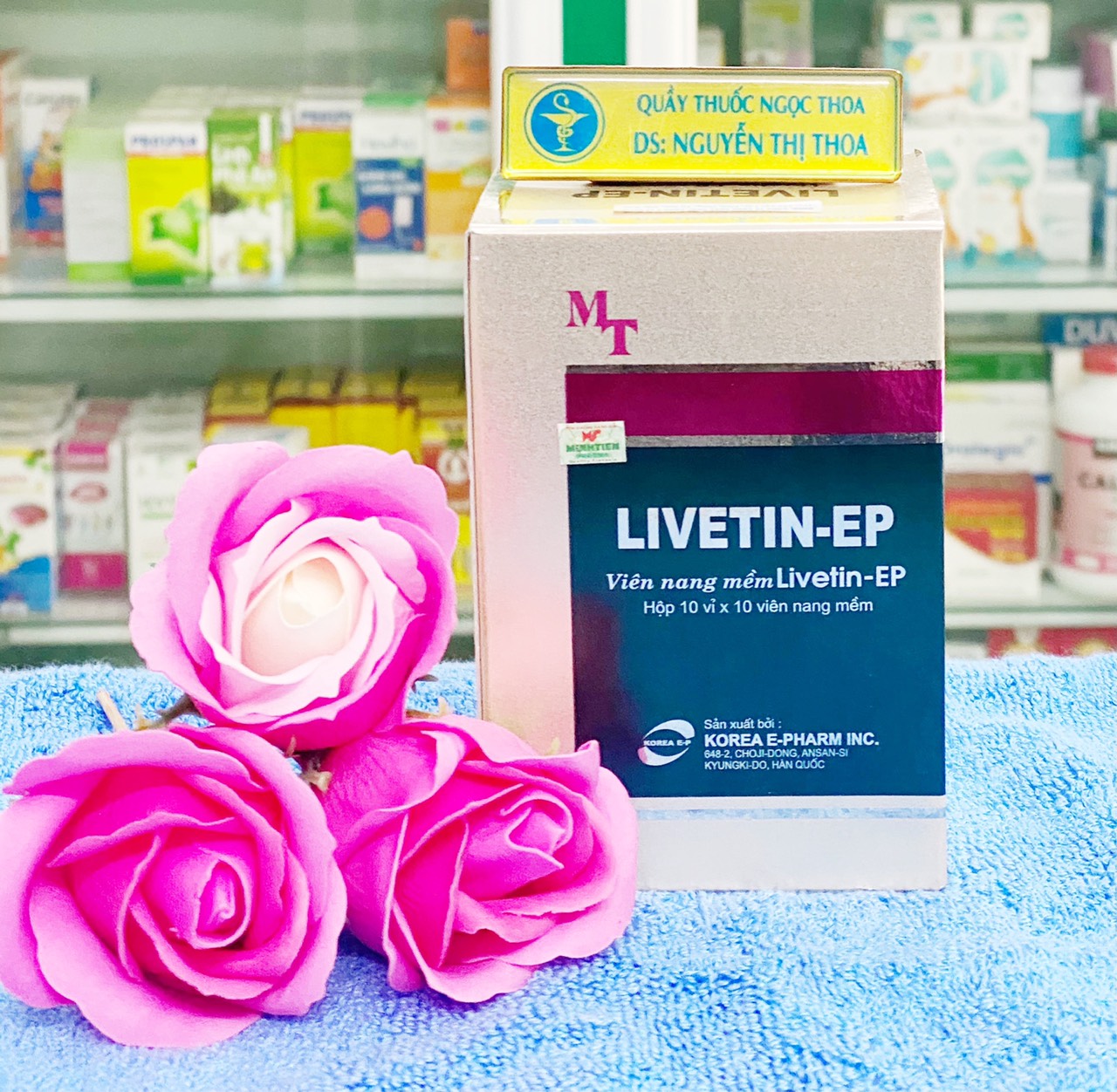 ✅✅ [ Chính Hãng ] Giải Độc Gan LIVETIN - EP - hộp 100 viên