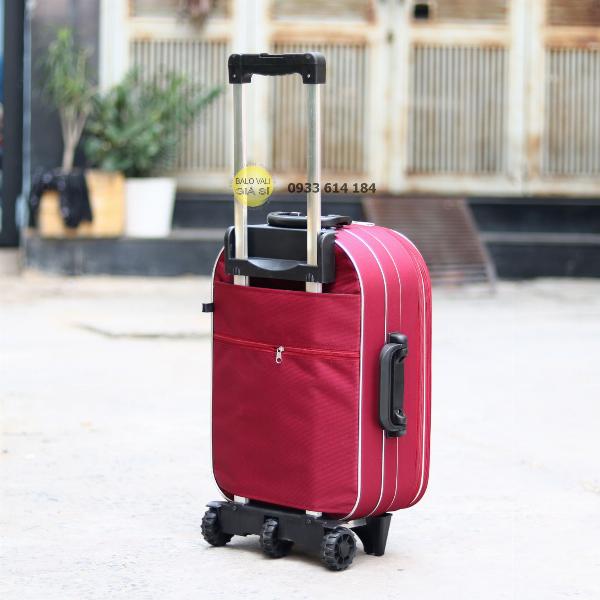 [HCM]Vali du lịch kéo tay LAKA 24 inch Đỏ Đô