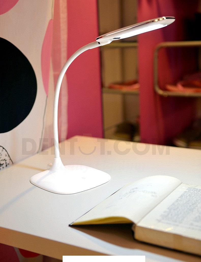 Đèn led để bàn học, bàn làm việc, cổng sạc USB, dễ gấp gọn