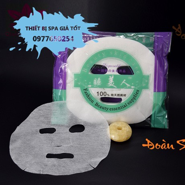 100 Miếng Mặt Nạ Giấy Dùng Cho SPA THẨM MỸ VIỆN