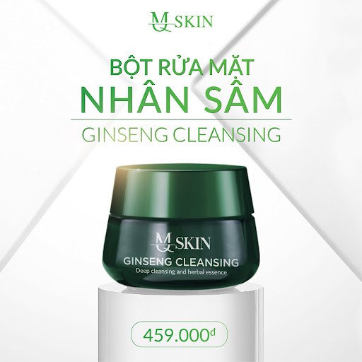 Bột Rửa Mặt Nhân Sâm MQSKIN (100g Mẫu Mới)