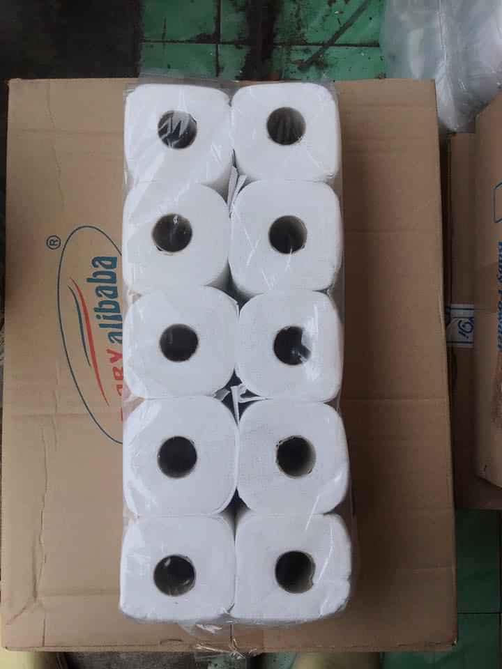 FREESHIP MAX Giấy cuộn vệ sinh Tione ( lốc 10 cuộn) sieuchodaiphat
