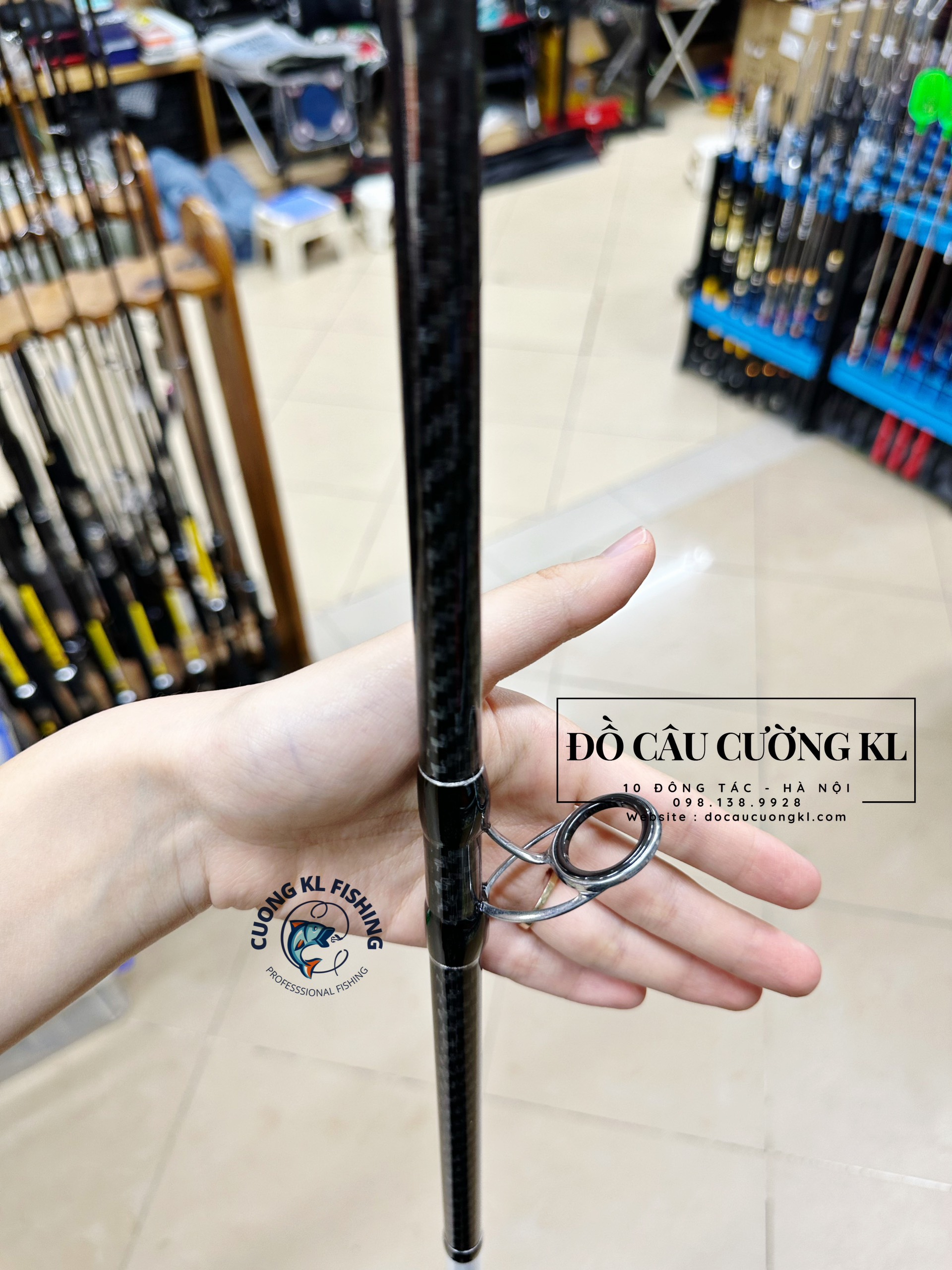 Cần 2 khúc ARC SABER Titanium