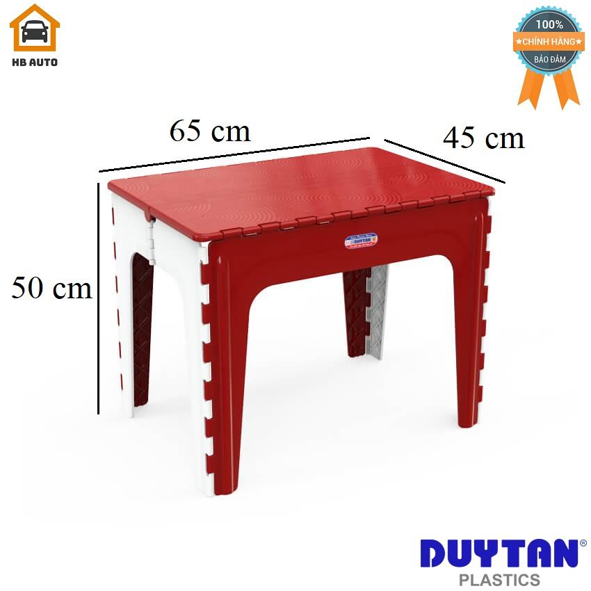 [FreeshipMAX] Bàn Nhựa Xếp Duy Tân (65 x 45 x 50 cm) No.947