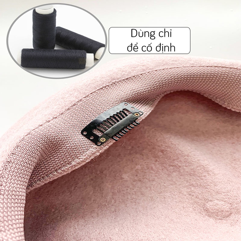 Kẹp bấm tóc giả dùng để cố định tóc(30 cái)