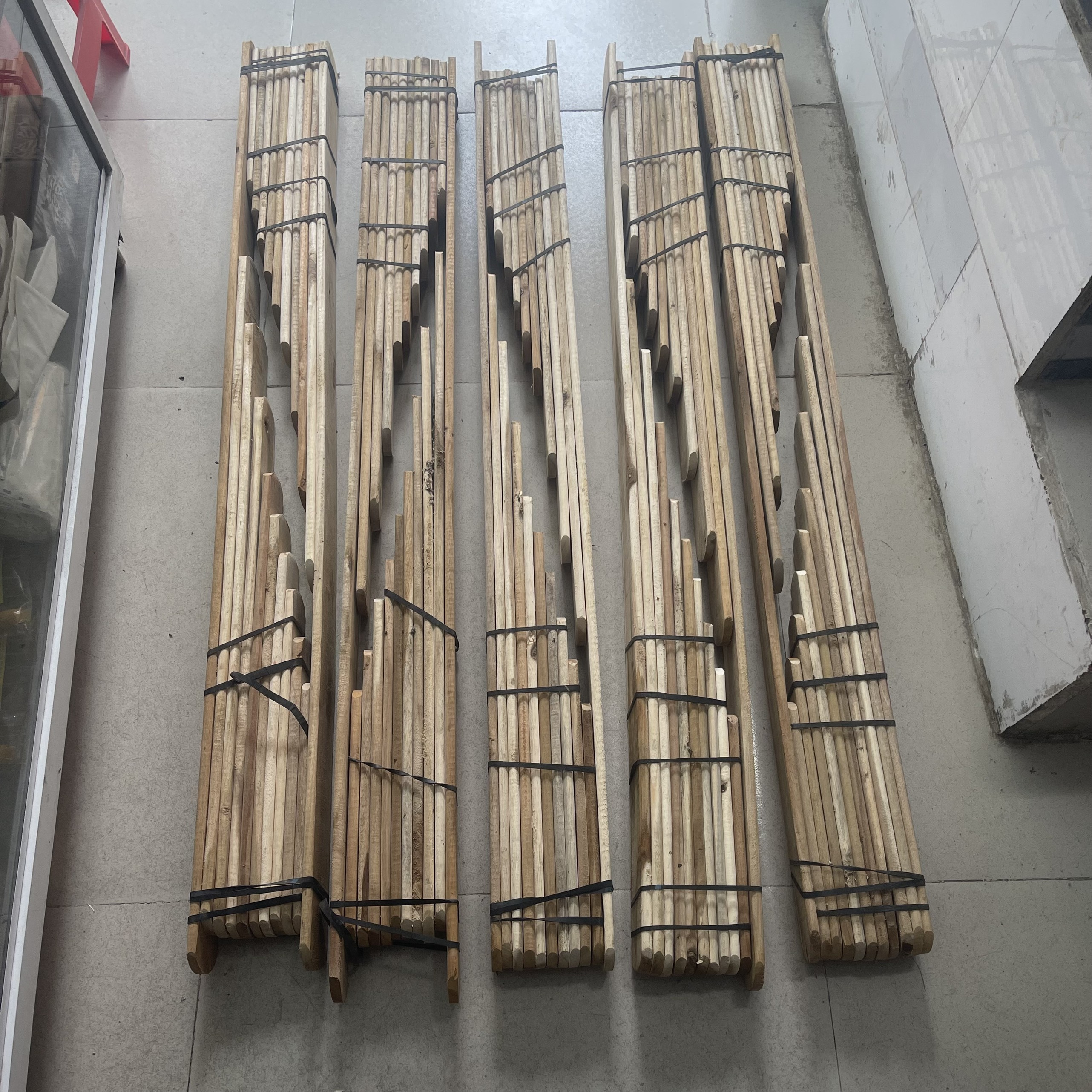 Bộ thanh nẹp gỗ y tế dụng cụ nẹp tay chân khi bị chấn thương