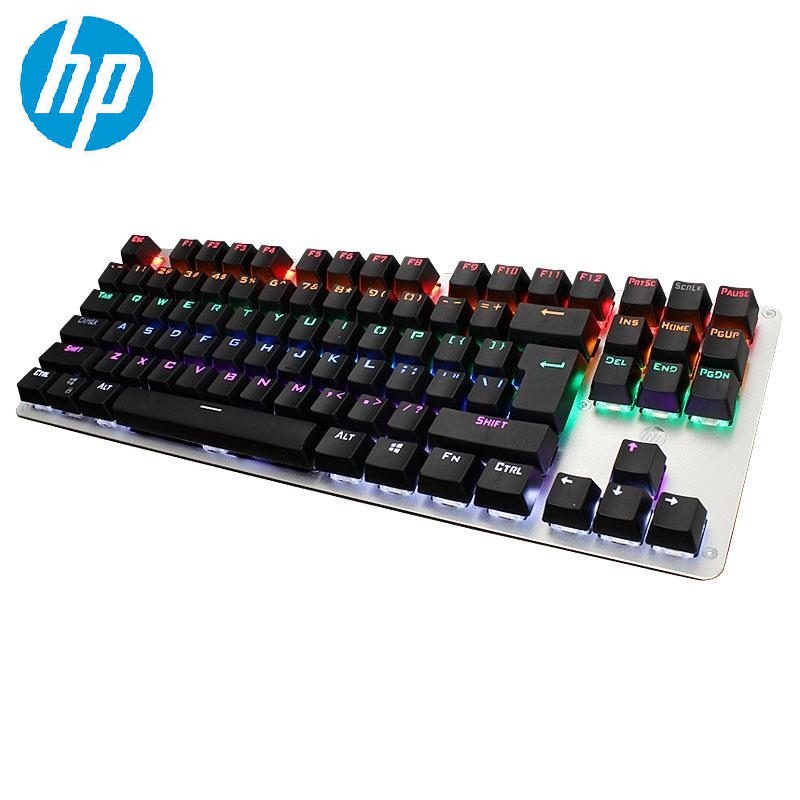 Bàn phím cơ blue swicth mini hp gk 200 đen led