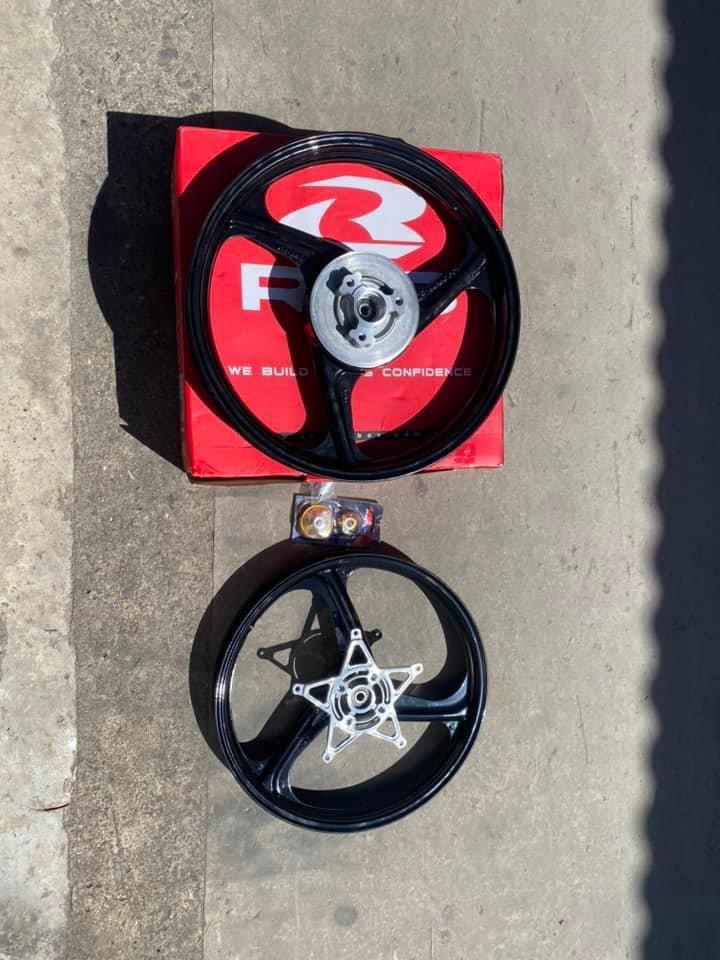 Mâm 3đao RCB chế cho Satria/Raider