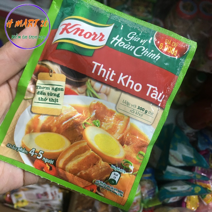 Thịt kho tàu knor đậm vị đẹp mắt