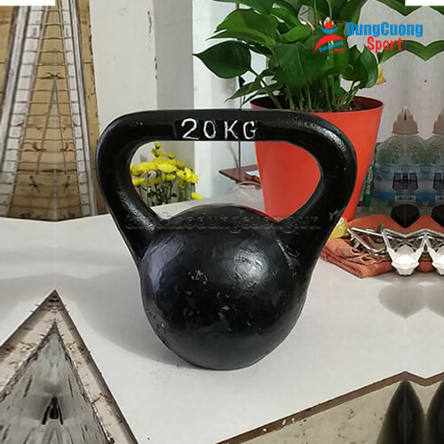 Tạ Bình Vôi,Tạ Quai Xách 20kg Gang Đúc Nguyên Khối Cao Cấp