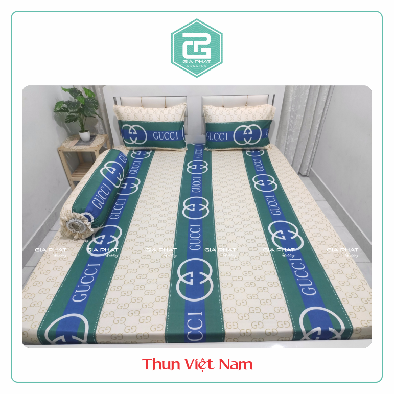 [HCM][ Link 1_ Kẻ Sọc ] Ga giường lẻ thun lạnh việt nam cao cấp ( Đủ kích thước không áo gối)
