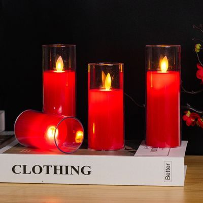 Nến Điện Tử Chạy Pin Tạo Ánh Sáng