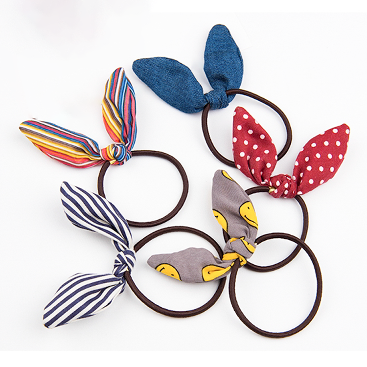 5 cột tóc tai thỏ dễ thương (nhiều màu)