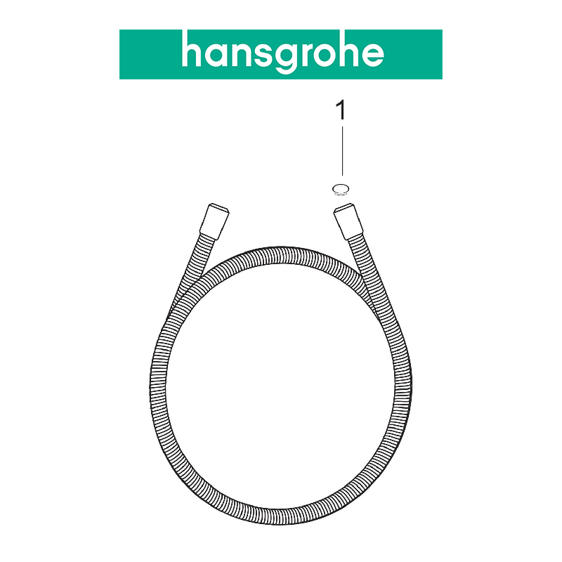 Dây sen HANSGROHE Sensoflex 125 28132