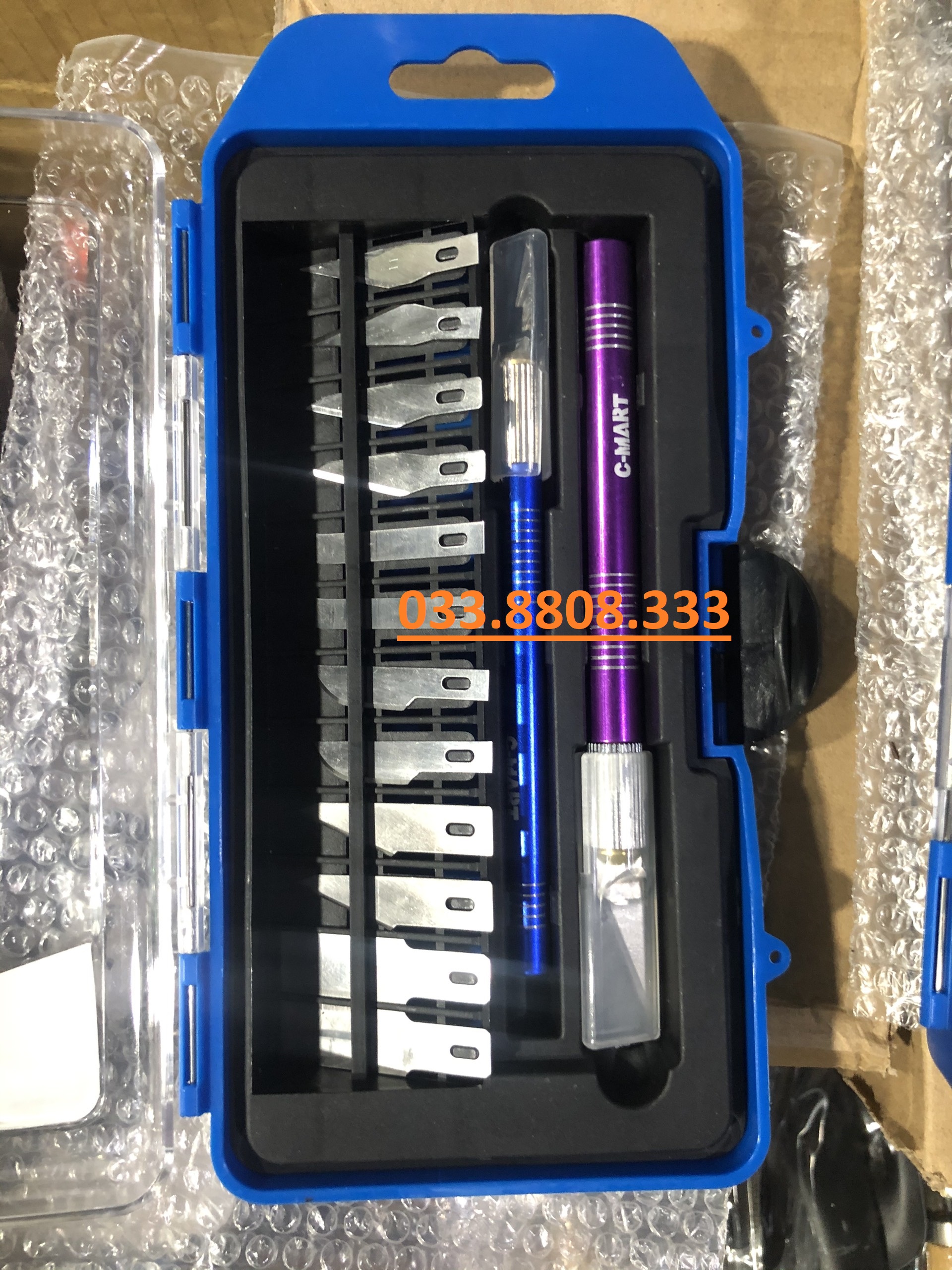 Bộ ghép đa năng Bộ dao chuyên dùng bonsai mini được nhiều Anh Em chơi bonsai tin dùng - Bộ Dao Ghép Cành -Gồm: 2 cán 14 lưỡi , đủ mọi chức năng gọt thẹo, ghép cây, tách vỏ