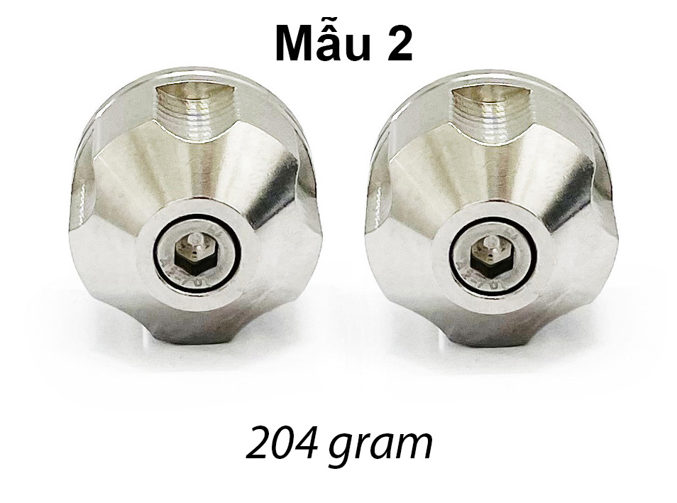 Cặp gù Inox Salaya kiểu dáng Sao Biển dành cho các loại xe