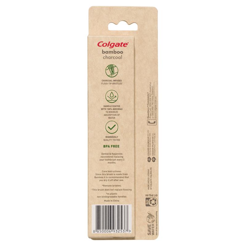 Set 2 Bàn chải tre Colgate Bamboo
