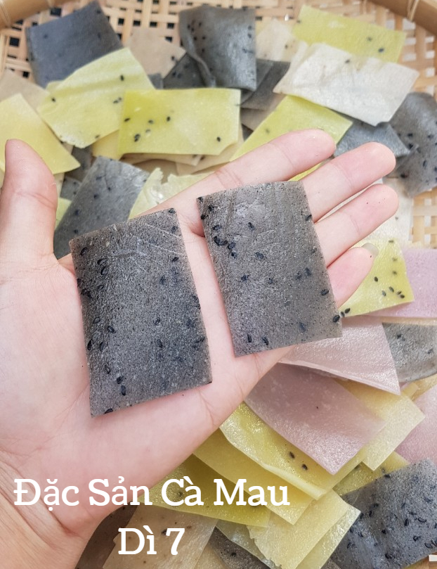 [250Gram] Bánh phồng nước cốt dừa, mix nhiều vị