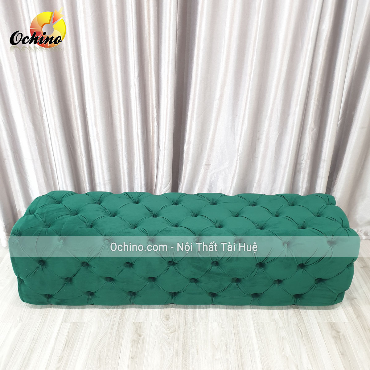 (FREE SHIP) Ghế Dài Sofa Nhún Cổ Điển Cao Cấp Size 1M4 (Đủ Màu)