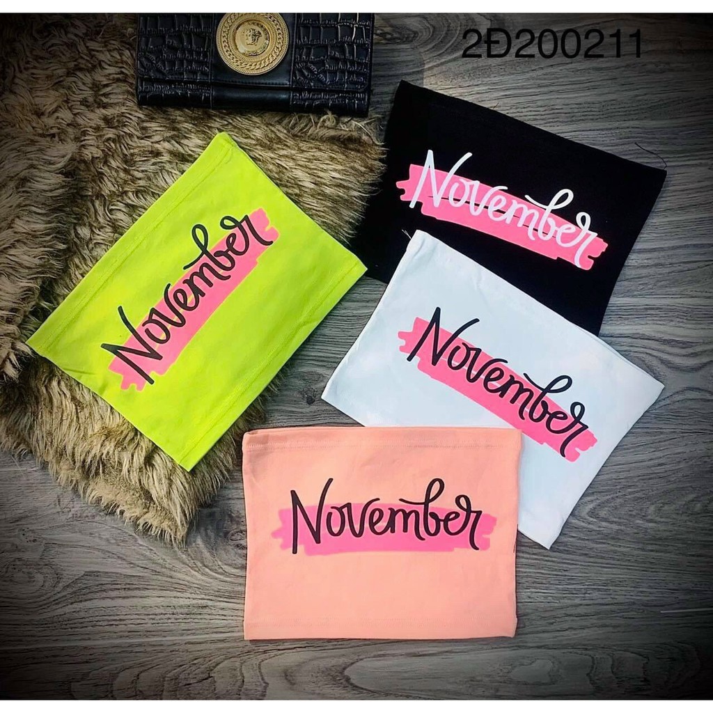 Áo ống nữ november xinh khoe dáng chất đẹp
