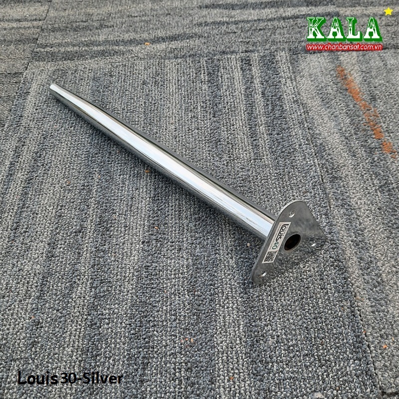 Chân bàn Louis Kala mạ bạc siêu đẹp