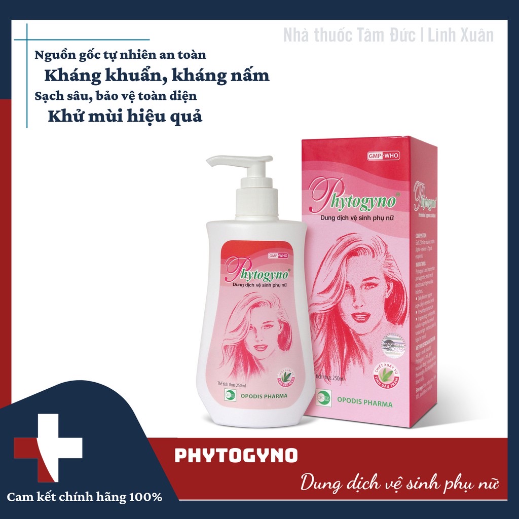 DUNG DỊCH VỆ SINH PHYTOGYNO CÔ GÁI [100ML, 250ML]