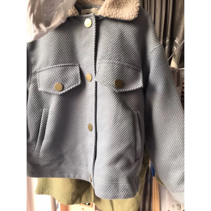 Áo khoác jacket dạ nhung ĐANG SẴN