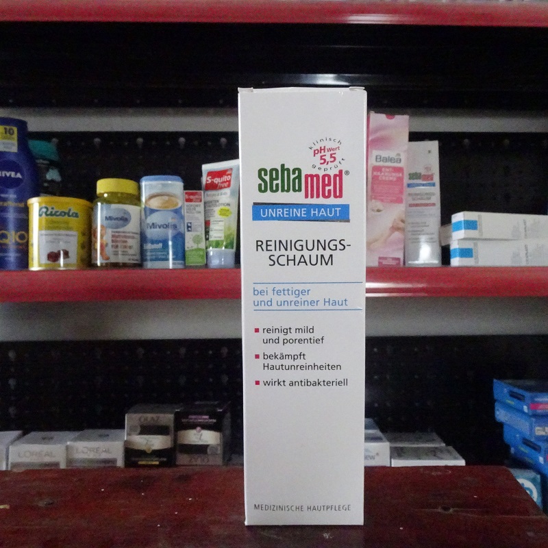 Sữa Rửa Mặt Trị Mụn Kháng Khuẩn Sebamed ph5.5 (150ml)