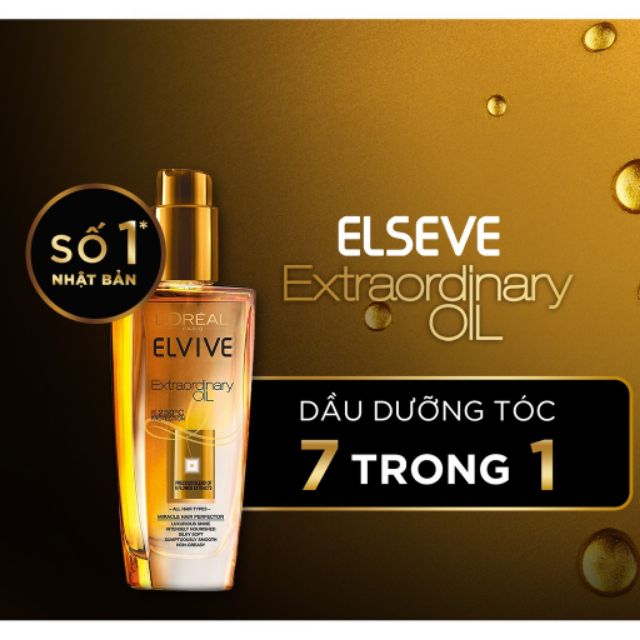 Dầu Dưỡng Tóc L’Oreal Elseve Extraordinary Oil