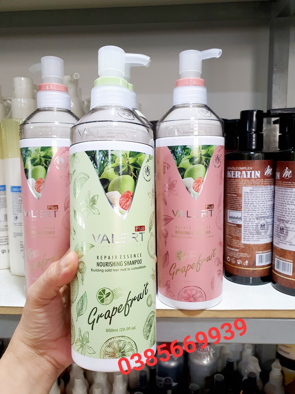 Grapefuit Valert Grapefruit Shampoo for dry, damaged hair 850ml
