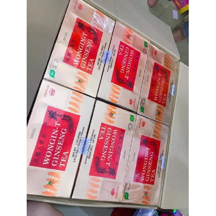 Trà sâm Hàn Quốc Panax Ginseng Tea - Hộp lớn 100 gói