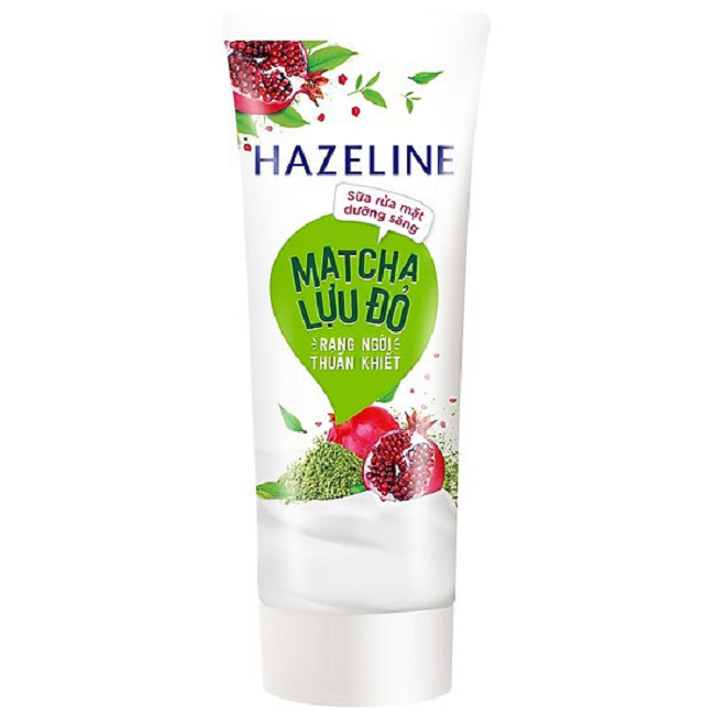 Sữa rửa mặt sáng da ngừa mụn Hazeline (tuýp 100g)