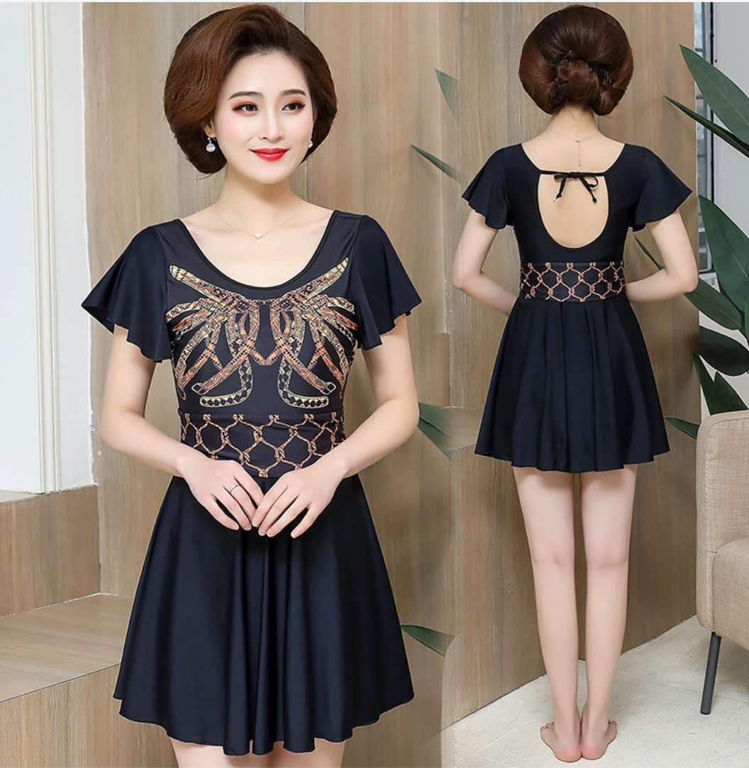[HCM]Đồ bơi trung niên sang trọng che bụng
