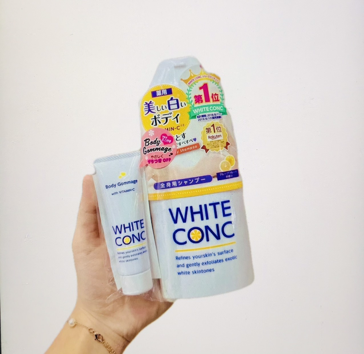 Sữa Tắm Trắng Da White ConC Nhật Bản 360ml