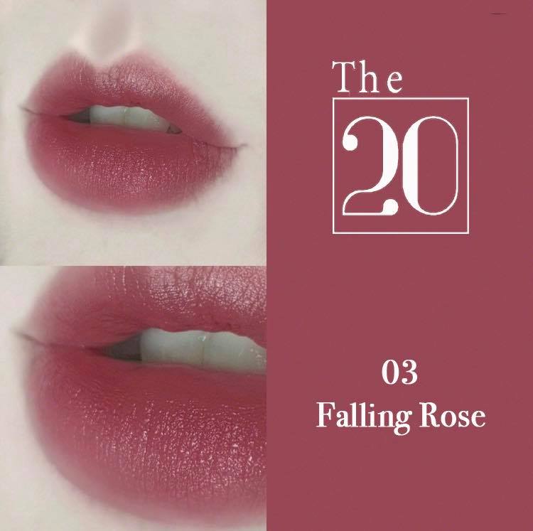 Son lì mềm The 20 Velvet Matte Lipstick