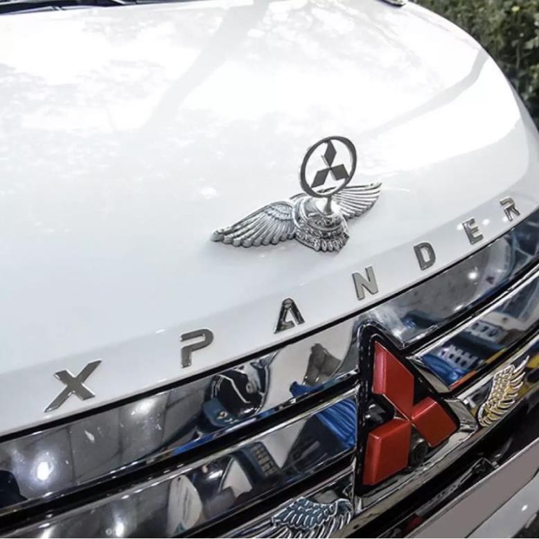 Chữ dán logo nổi XPANDER Nhựa ABS mạ crom