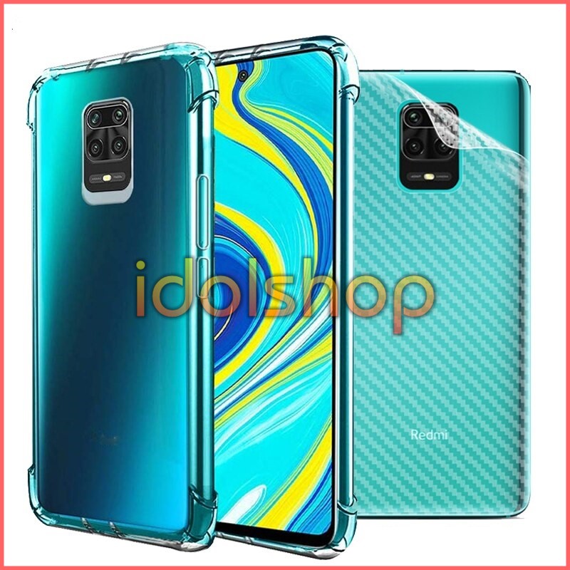 Miếng dán Carbon mặt sau Xiaomi Redmi Note 9s