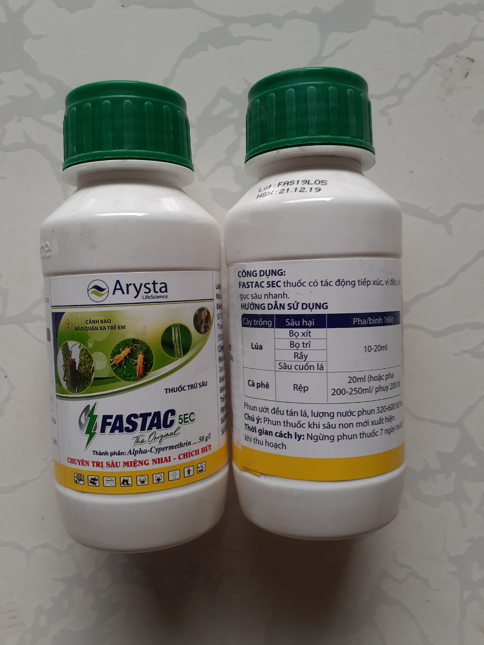 FASTAC 5EC- Thuốc trừ sâu rầy - Chai 240ml