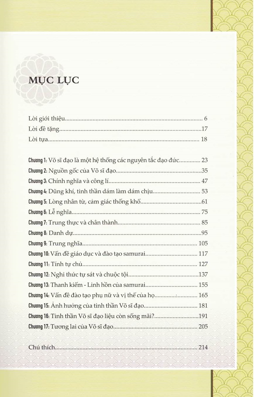 Tinh thần Võ Sĩ Đạo (Bìa cứng)