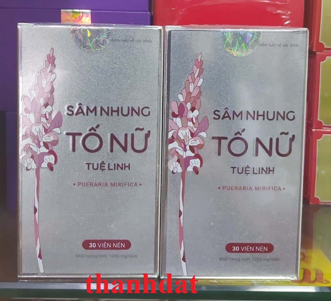 (lọ 30 viên) sâm nhung tố nữ tuệ linh