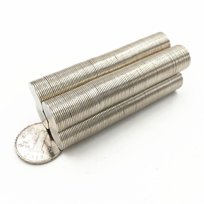 Bộ 10 viên nam châm đất hiếm 15x1mm