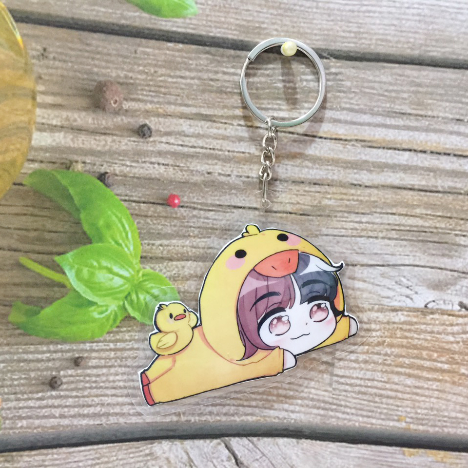 Bộ Móc khóa Hero team chibi 6 móc