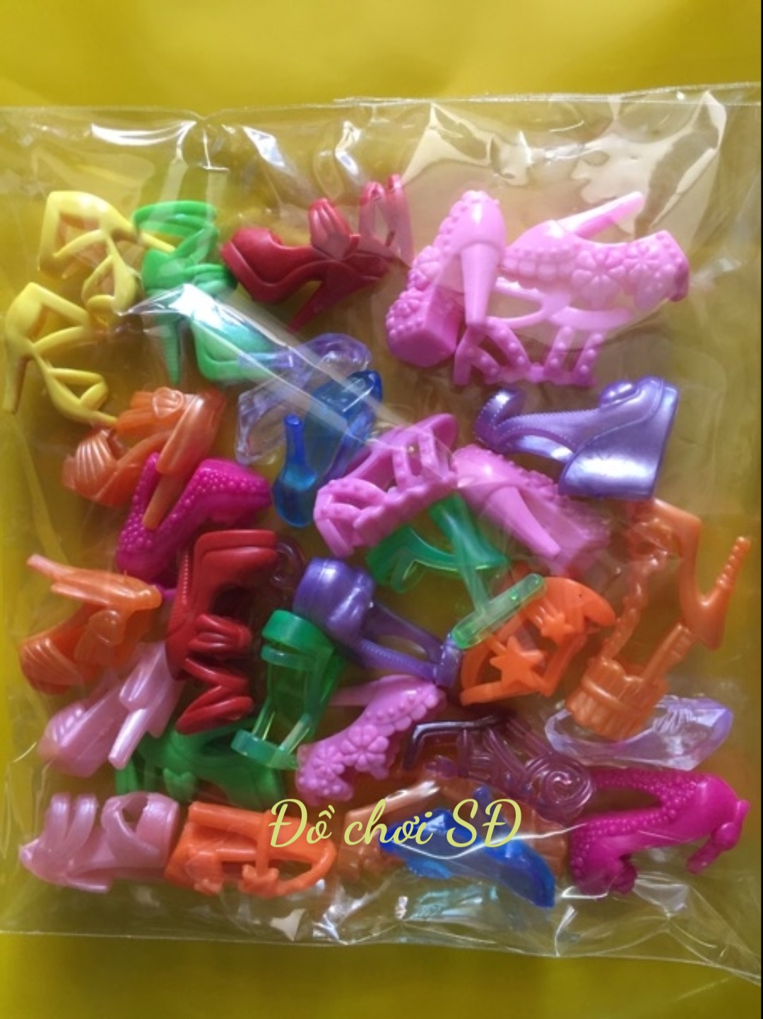 TÚI GIÀY BÚP BÊ 15 ĐÔI (MÀU SẮC NGẪU NHIÊN)
