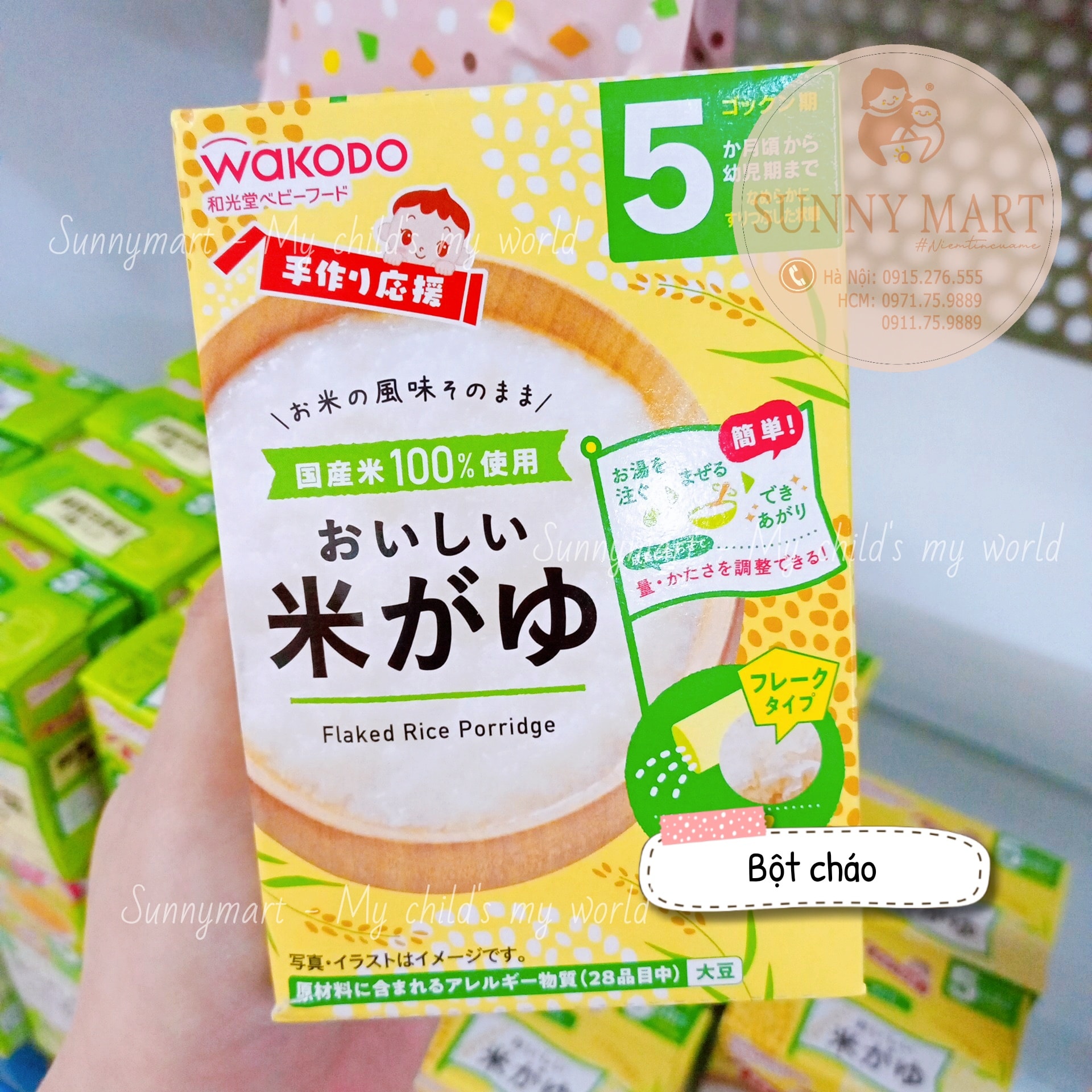 Bột Ăn Dặm - Dashi - Sốt Wakodo Cho Bé Từ 5m+ 7m+